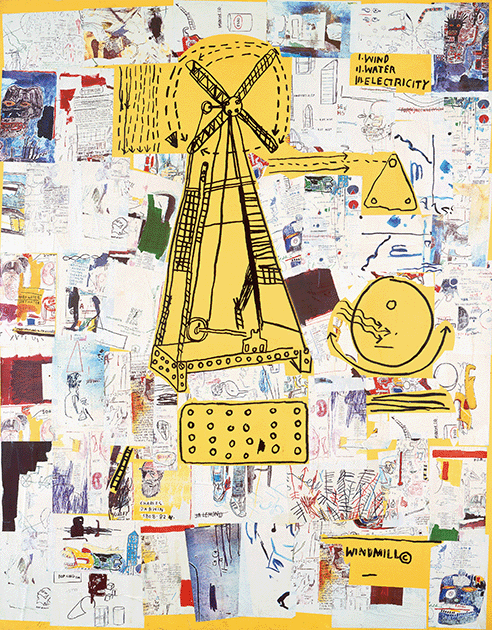 Jean-Michel Basquiat, QUIJ, 1985, Private Collection. Image: ADAGP Images, Paris / SCALA, Florence, Artwork: Artwork: © The Estate of Jean-Michel Basquiat / ADAGP, Paris and DACS, London 2022
